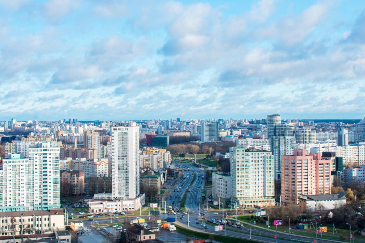 Jacuzzi New Loft Apartcomplex Kaskad, Минск - Центр Города ミンスク エクステリア 写真